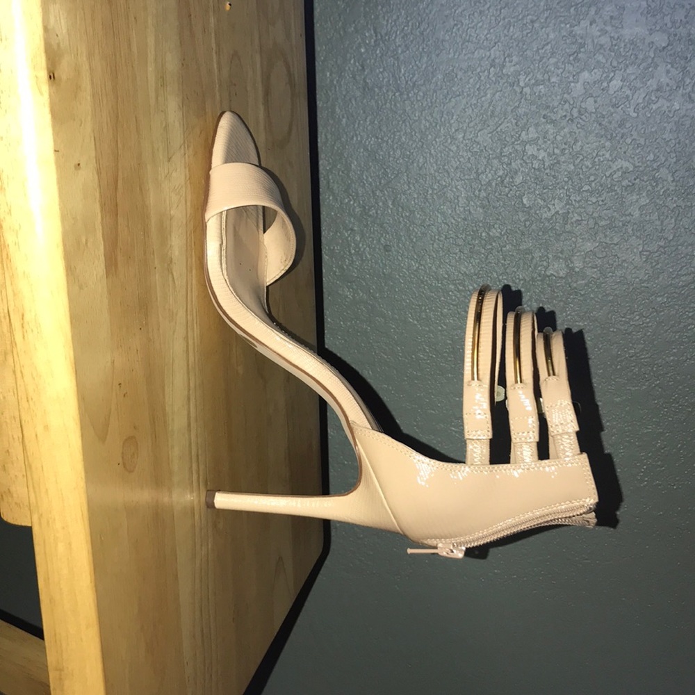 Open toe heels